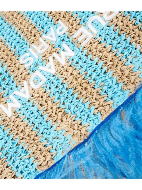 BORSA WAKIKI T CON PIUME RUE MADAM | 1040AZZURRA